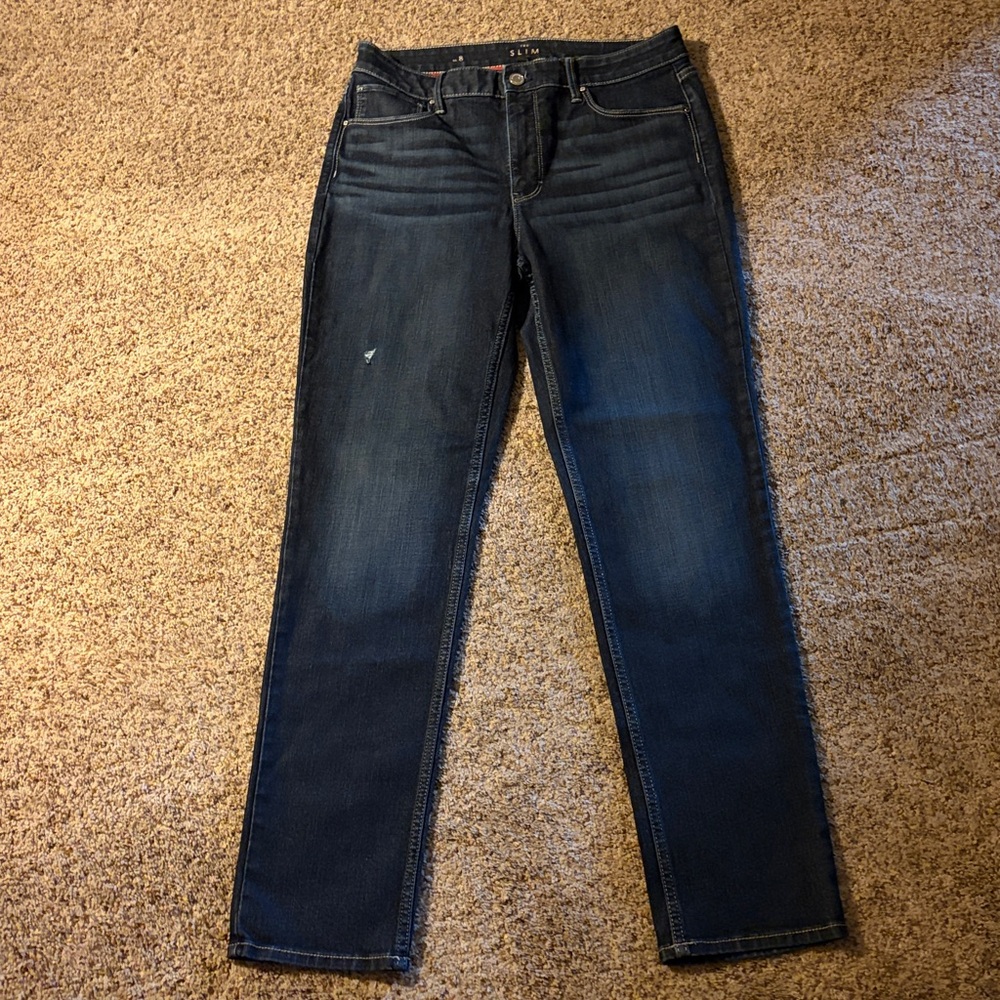 White House Black Market Jeans the slim size 8 new - Picture 4 of 5